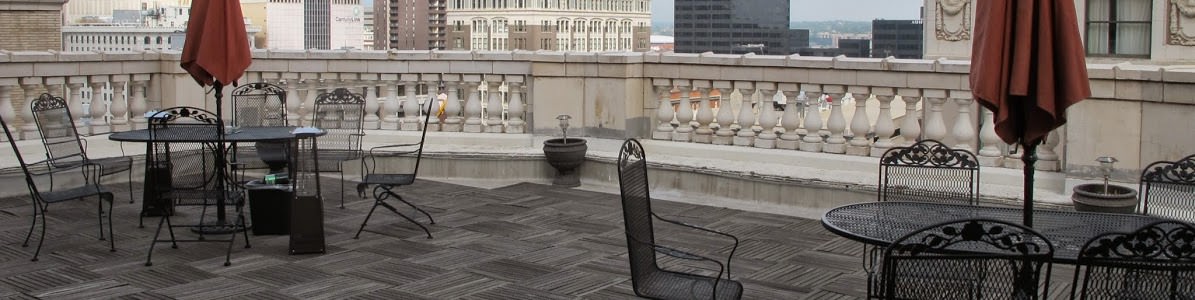 Balcony view from the Equitable Building